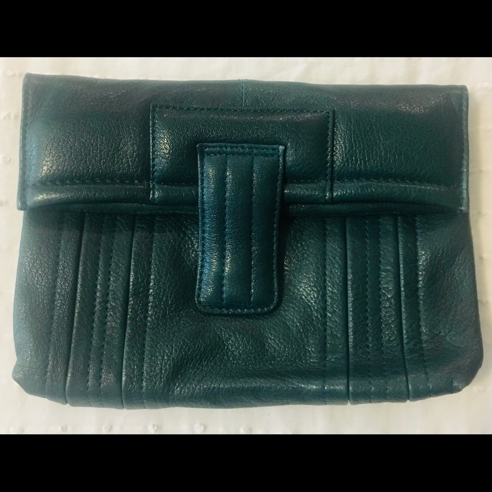 Latico Clutch Bag - Deep Teal Color